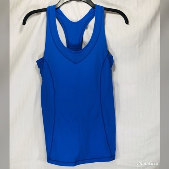 lululemon athletica Tops - LuLuLemon Athletica Turbo tank open back racerback